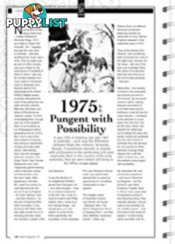 1975: Pungent With Possibility