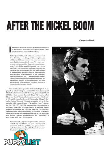 After the Nickel Boom