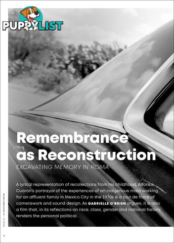 Remembrance as Reconstruction: Excavating Memory in 'Roma'