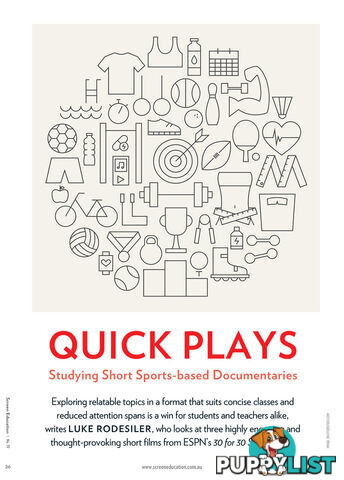 Quick Plays: Studying Short Sports-based Documentaries