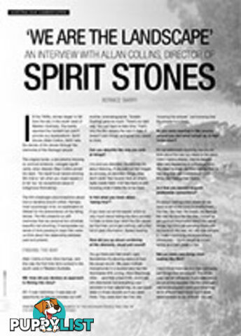 'We are the Landscape': An Interview with Allan Collins, Director of Spirit Stones