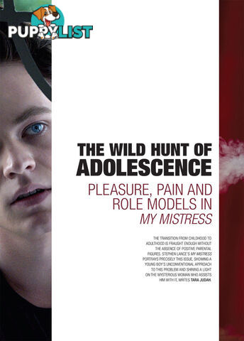 The Wild Hunt of Adolescence: Pleasure, Pain and Role Models in My Mistress