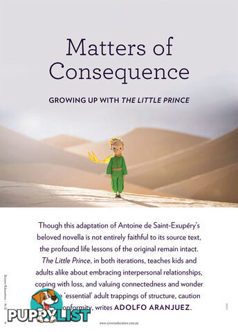 Matters of Consequence: Growing Up with The Little Prince