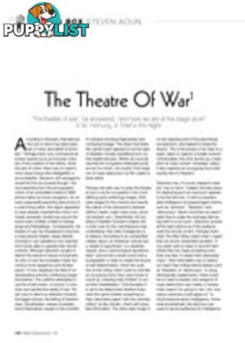 Idiot's Box: The Theatre of War