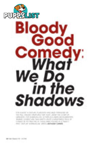 Bloody Good Comedy: What We Do in the Shadows