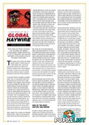 A View from Left Field: Global Haywire