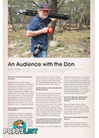 An Audience with the Don