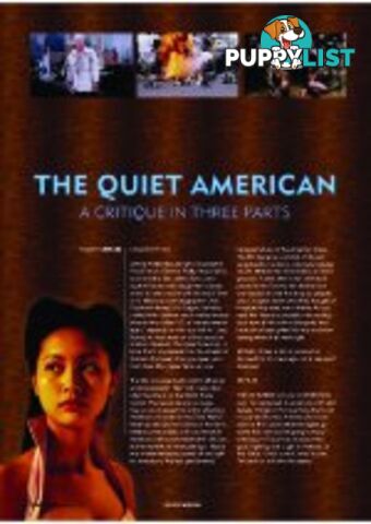 'The Quiet American':  A Critique In Three Parts