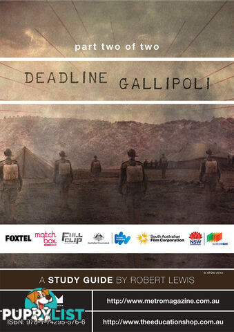 Deadline Gallipoli - Part 2 ( Study Guide)