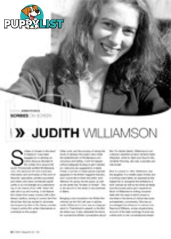 Scribes on Screen: Judith Williamson