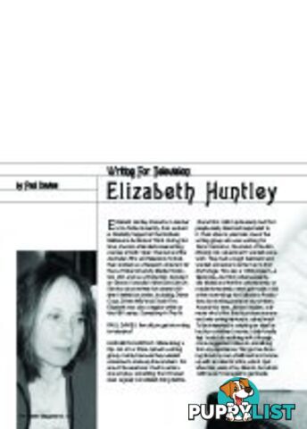 Writing For Television: Elizabeth Huntley