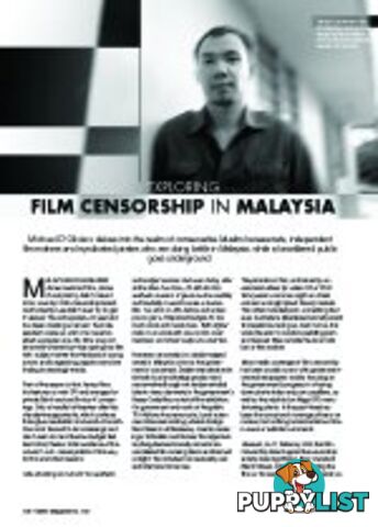 Exploring Film Censorship in Malaysia