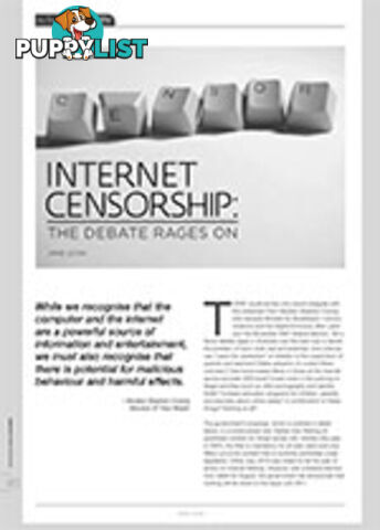 Internet Censorship: The Debate Rages On