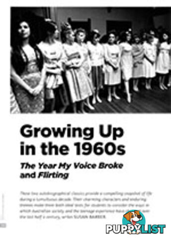 Growing Up in the 1960s: The Year My Voice Broke and Flirting