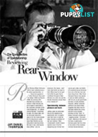 The Complexities of Spectatorship: Reviewing Rear Window