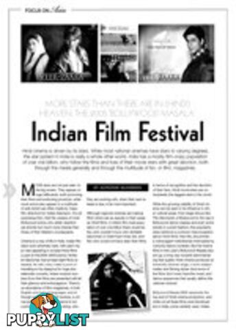 More Stars Than There are in Hindi Heaven: The 2005 Bollywood Masala Indian Film Festival