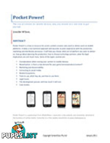 Pocket Power!