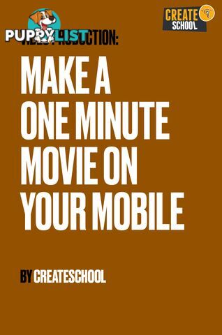 Make a One Minute Movie on Your Mobile - Lesson 1