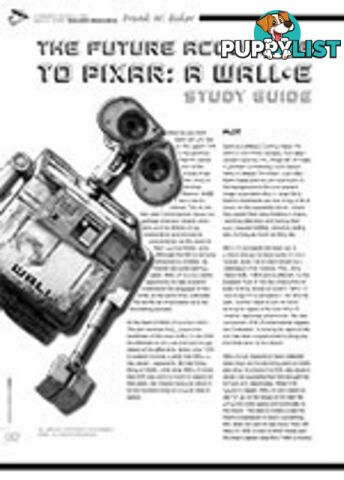 The Future According to Pixar: A WALL-E Study Guide