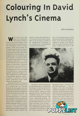 Colouring in David Lynch's Cinema