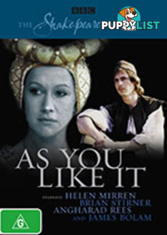 BBC Shakespeare Collection: As You Like It