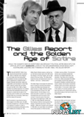 The Gillies Report and the Golden Age of Satire