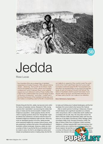 NFSA's Kodak/Atlab Cinema Collection: Jedda