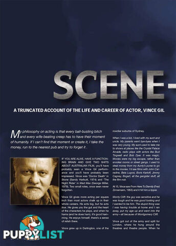 Scene-stealer: A Truncated Account of the Life and Career of Actor Vince Gil