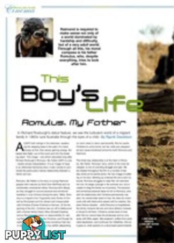 This Boy's Life: Romulus, My Father