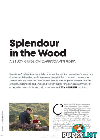 Splendour in the Wood: A Study Guide on 'Christopher Robin'