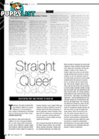 Straight Places, Queer Spaces: Negotiating Past and Present in Head On