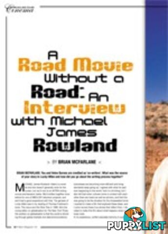 A Road Movie Without a Road: An Interview with Michael James Rowland