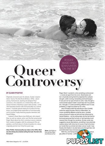 Queer Controversy: Roger Ward and Sean Myers on The Set