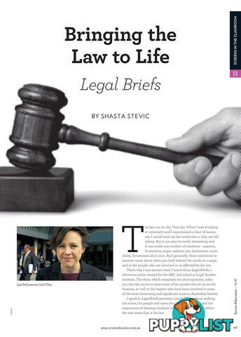 Bringing the Law to Life: Legal Briefs