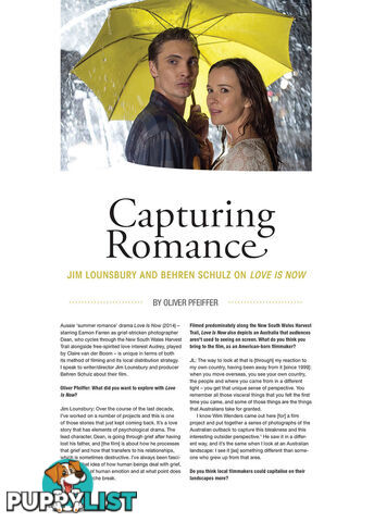 Capturing Romance: Jim Lounsbury and Behren Schulz on Love Is Now