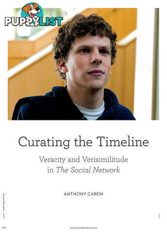 Curating the Timeline: Veracity and Verisimilitude in 'The Social Network'