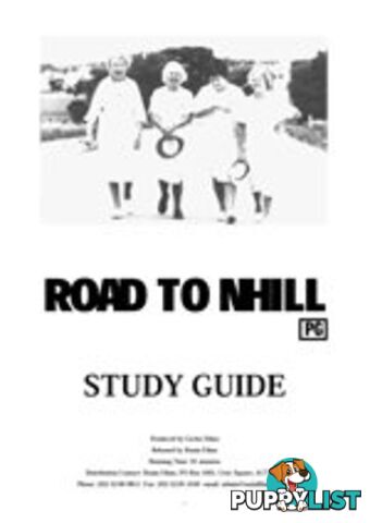 Road to Nhill ( Study Guide)