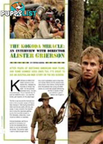 The Kokoda Miracle: An Interview With Director Alister Grierson