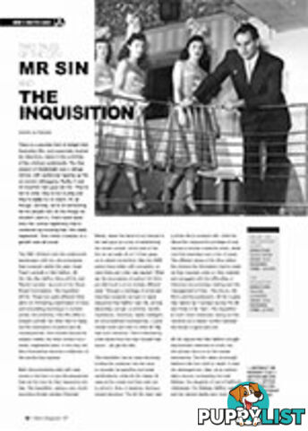 Document: Mr Sin and The Inquisition