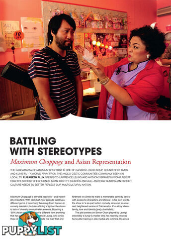 Battling with Stereotypes: Maximum Choppage and Asian Representation