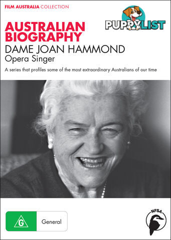 Australian Biography Series - Dame Joan Hammond (1-Year Access)