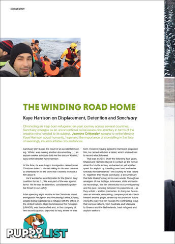 The Winding Road Home: Kaye Harrison on Displacement, Detention and 'Sanctuary'