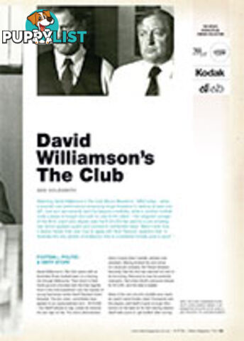 NFSA's Kodak/Atlab Cinema Collection: David Williamson's The Club