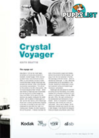 NFSA's Kodak/Atlab Cinema Collection: Crystal Voyager