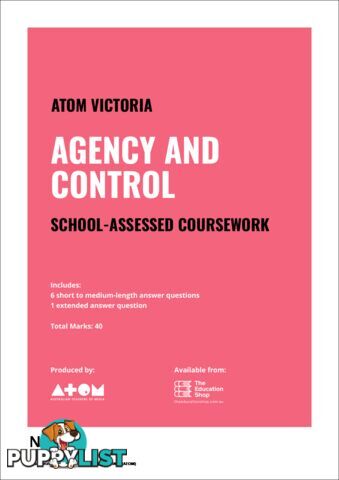 2023  Agency and Control SAC for VCE Media Unit 4, Outcome 2