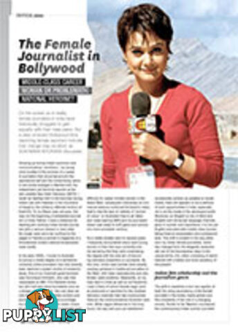 The Female Journalist in Bollywood: Middle-class Career Woman or Problematic National Heroine?