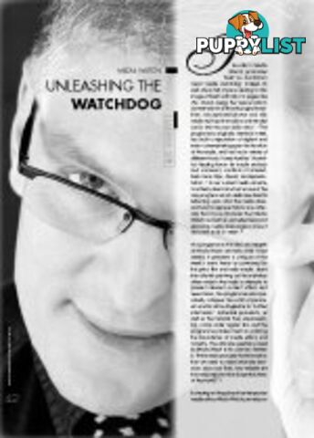 Media Watch: Unleashing the Watchdog