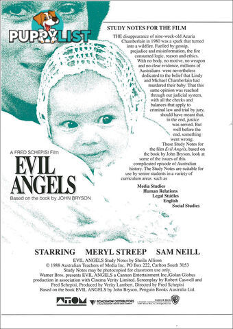 Evil Angels ( Study Guide)