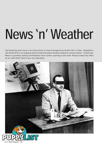 Metro' Short Fiction: News 'n' Weather