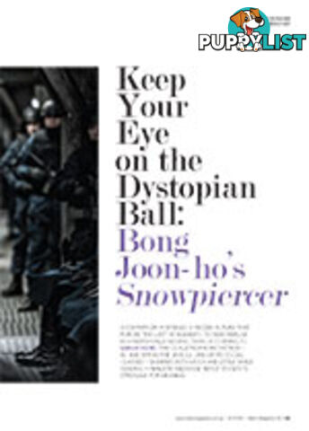 Keep Your Eye on the Dystopian Ball: Bong Joon-ho's Snowpiercer